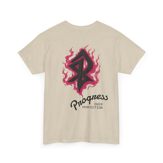 Front Design Tee - ‘DNDS Progress Over Perfection’