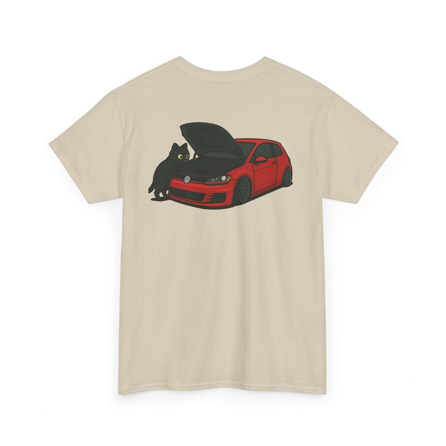 Back Design Tee- 'Black Void on Mk7 GTI' Back Design