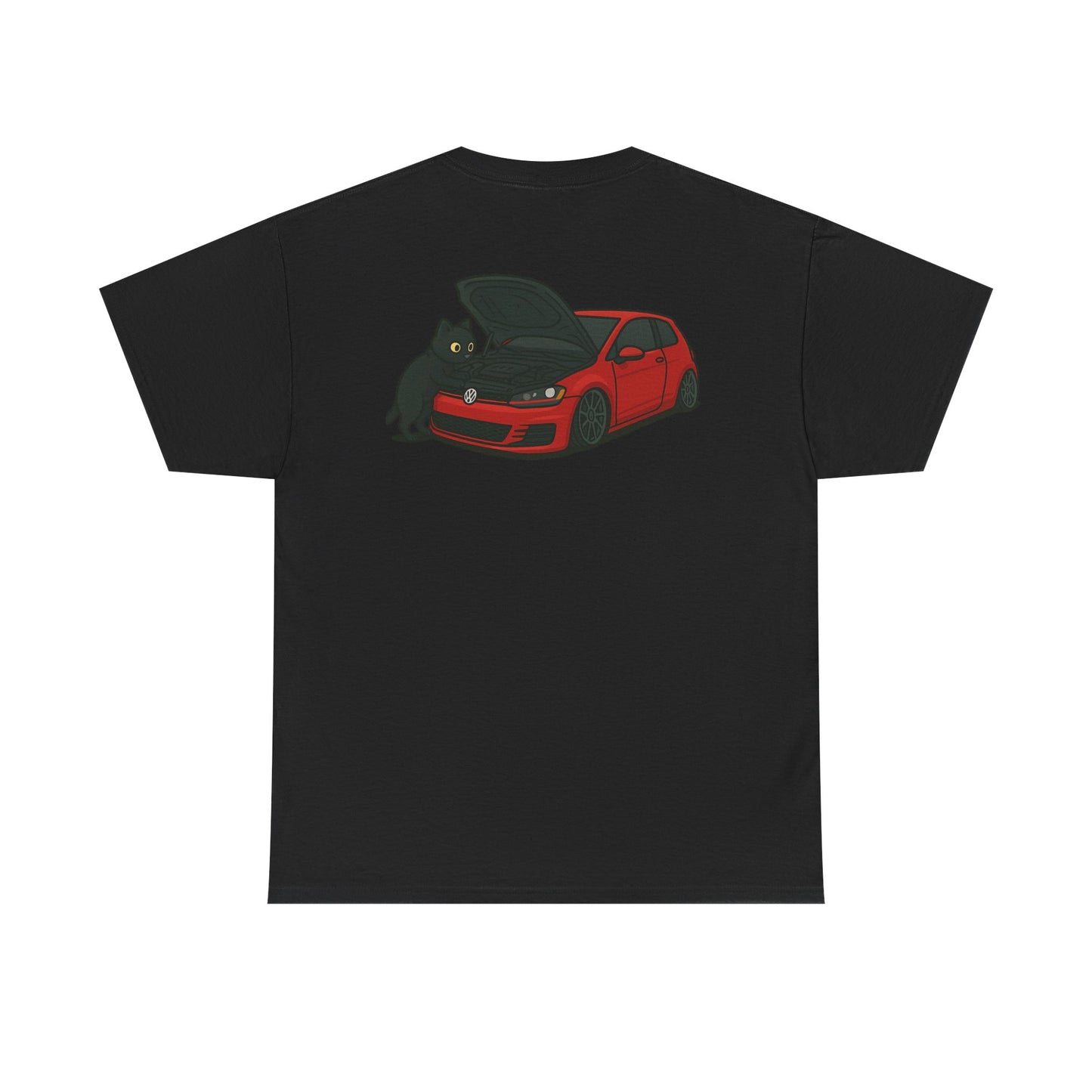 Back Design Tee- 'Black Void on Mk7 GTI' Back Design