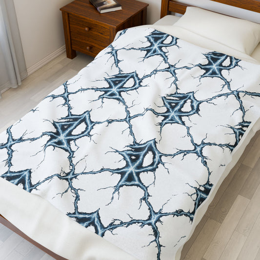 Soft Plush Blanket - ‘DNDS Lightening Logo’