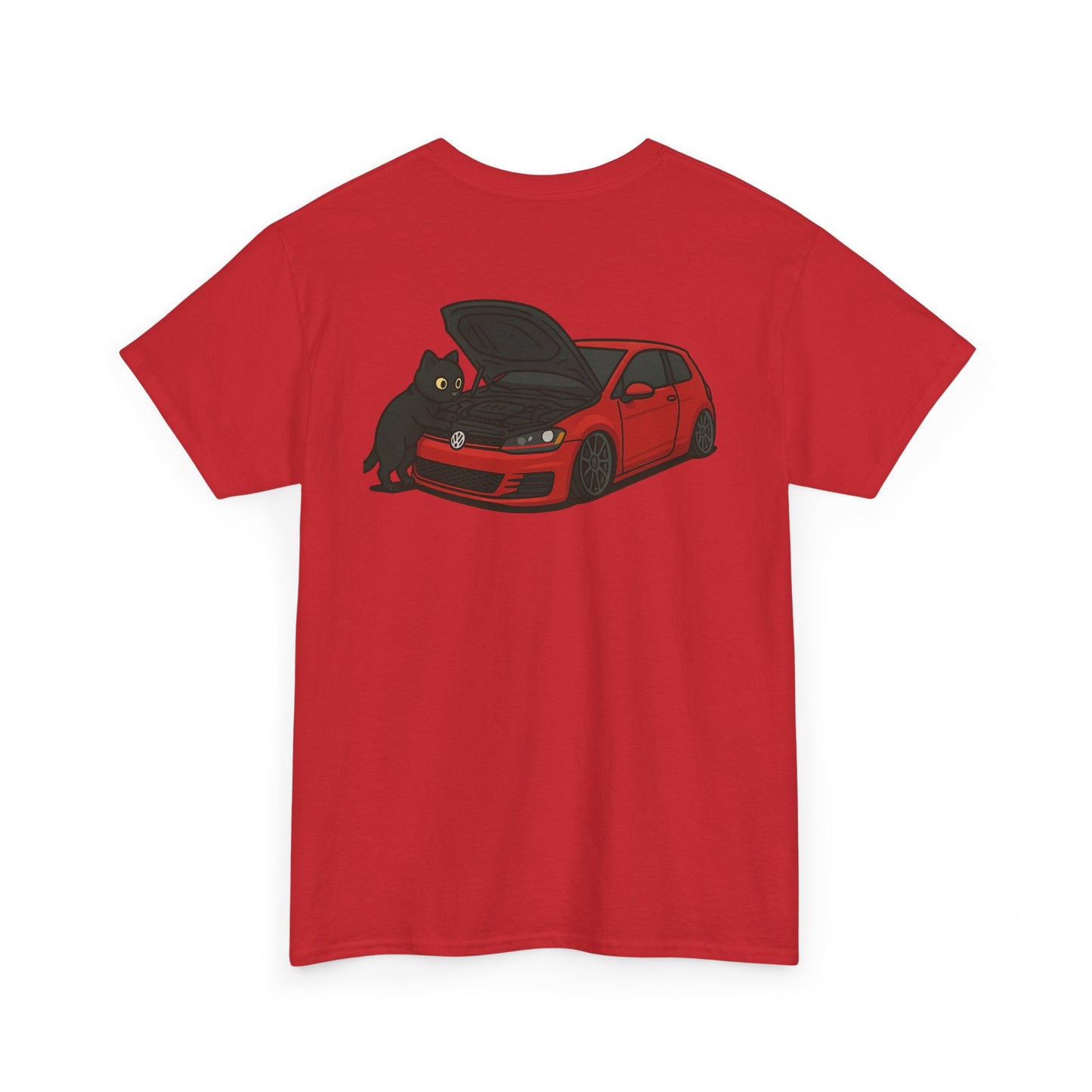 Back Design Tee- 'Black Void on Mk7 GTI' Back Design