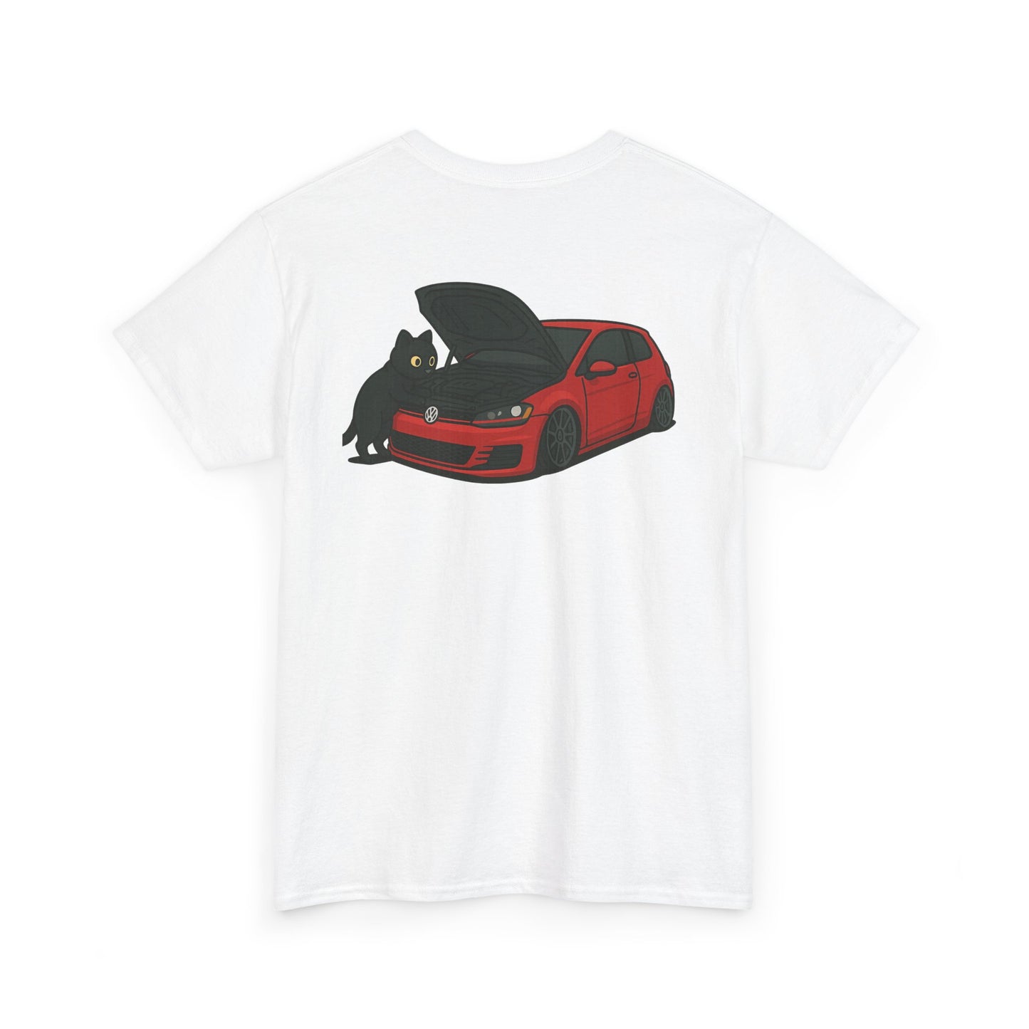 Back Design Tee- 'Black Void on Mk7 GTI' Back Design