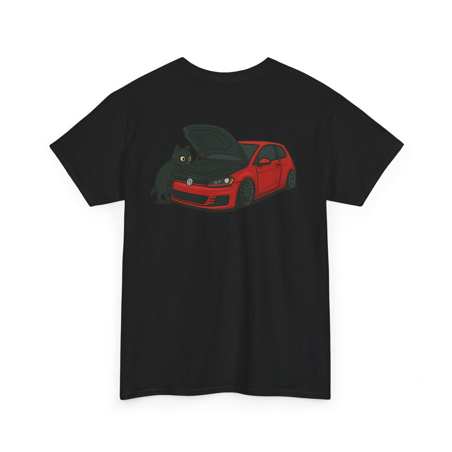 Back Design Tee- 'Black Void on Mk7 GTI' Back Design