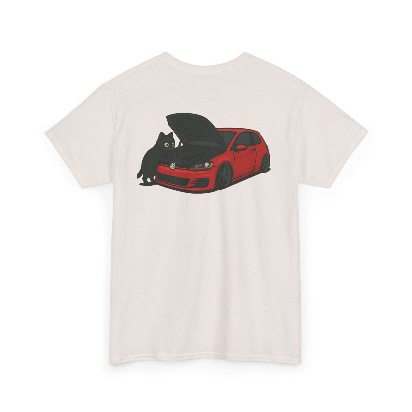 Back Design Tee- 'Black Void on Mk7 GTI' Back Design
